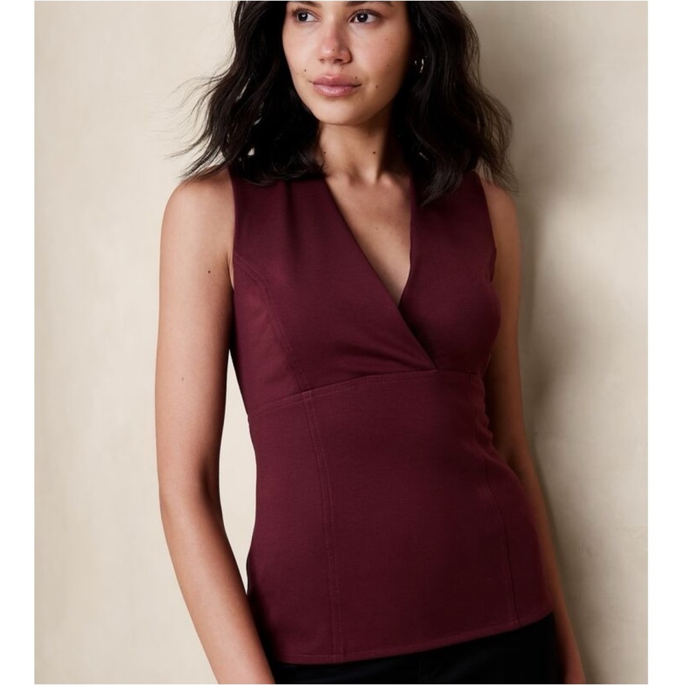 Banana Republic Ponte Bustier Top